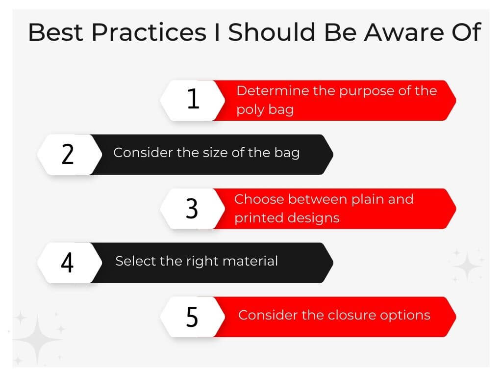 Best Practices I Should Be Aware Of